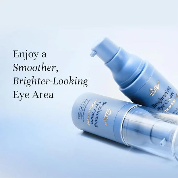 City Beauty Brightening Eye Cream for Under Eye Dark Circles Puffiness Wrinkles - Anti-Aging Under Eye Treatment - Reduces...
