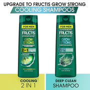 Garnier Hair Care Fructis Deep Clean Grow Strong Cooling Shampoo for Men for Invigorated Hair, 22 Fl Oz - Product Image