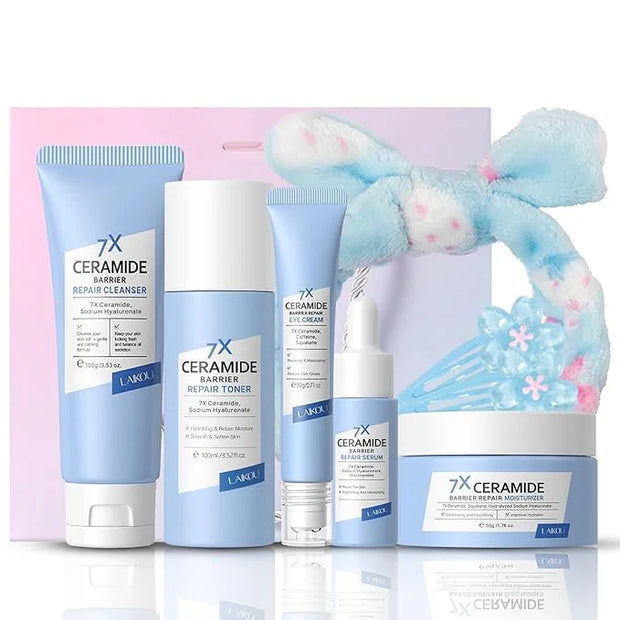 Skincare Set Ceramide Skincare Gifts for Teen Girls Strengthen Skin Barrier, Beauty Gift Sets Skin Care Kits, Travel Essen...