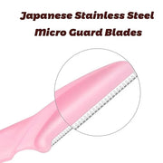 18 Pcs Eyebrow Razors Shaper, Safety Facial Hair Remover Face Shaver Trimmer, Exfoliating Dermaplaning Tool for Women and ...