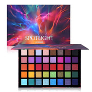 UCANBE Spotlight Eyeshadow Palette Professional 40 Color Eye Shadow Matte Shimmer Makeup Pallet Highly Pigmented Colorful ...