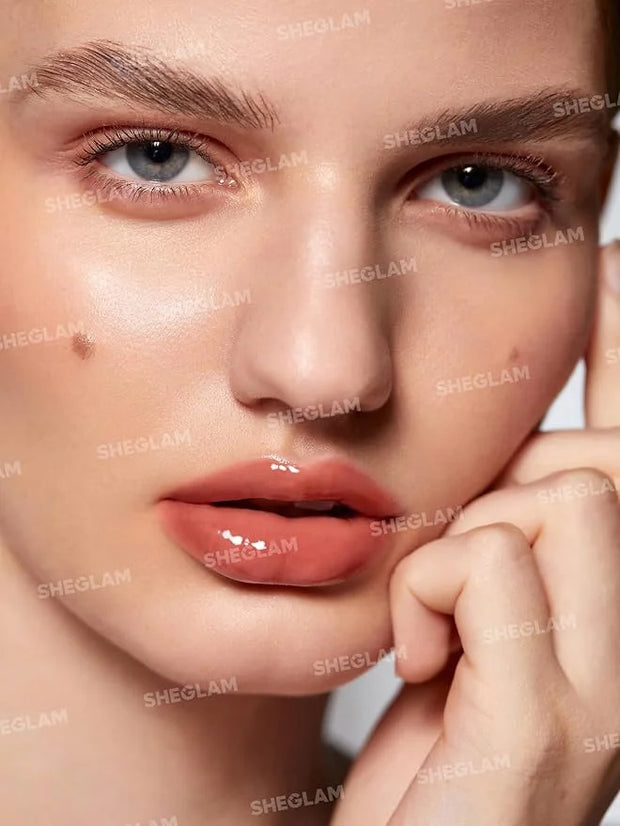 SHEGLAM Glaze Daze Lip Gloss Shiny Tinted Lip Gloss High Gloss Finish Plumping Lip Care Nourishing Not Easy to Fade Liquid...