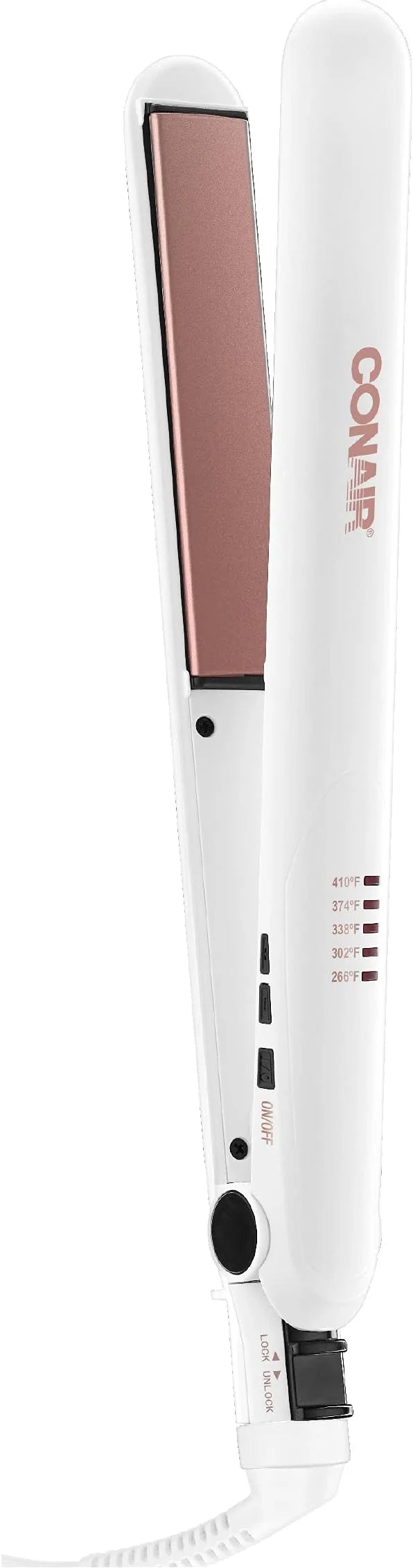 Conair Double Ceramic Flat Iron, 1-inch - Product Image