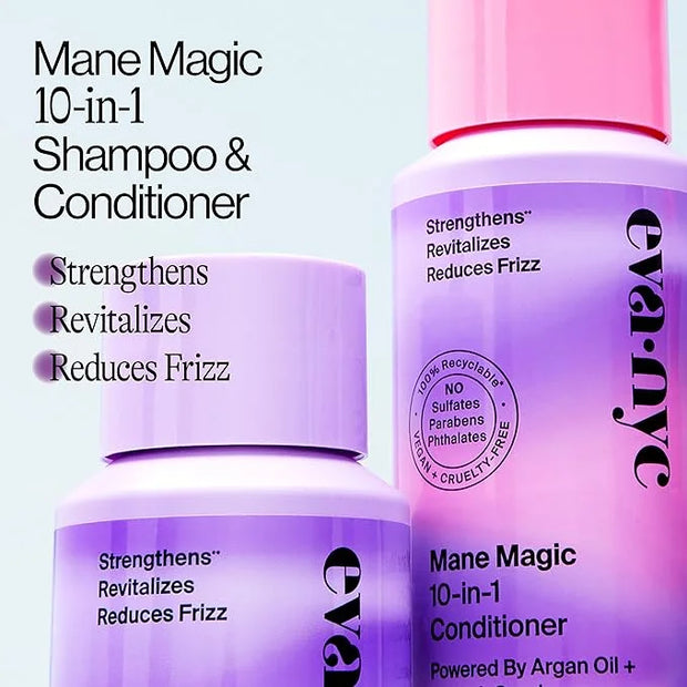 Eva NYC Mane Magic 10-in-1 Hair Conditioner, Sulfate Free Conditioner for Soft and Smooth Locks, Strengthening Conditioner...
