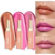 Oulac Moisture Shine Lipsticks Set - Red Orange Purple 3Pcs | Ultra Hydrating Juicy & Glossy, Soild Lip Gloss, Lightweight...
