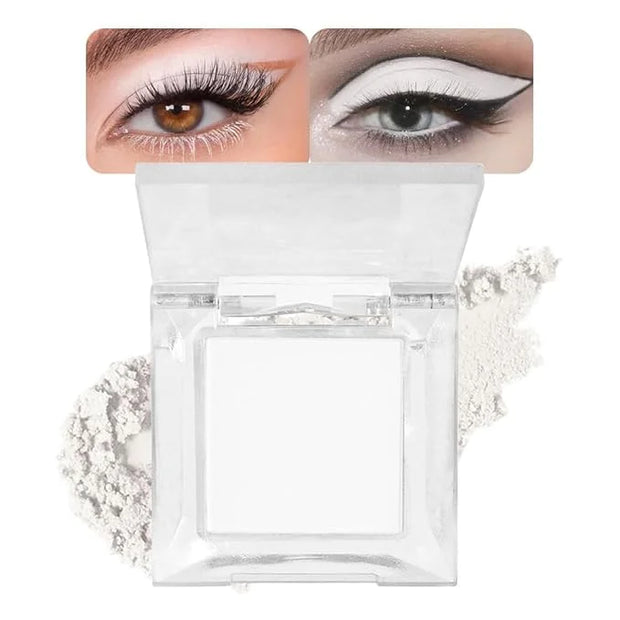 Eyeshadow Single Matte, High-Pigment Monochrome Eye Shadow Pressed Powder, Everyday Velvety Silky Eye Makeup Looks, Profes...