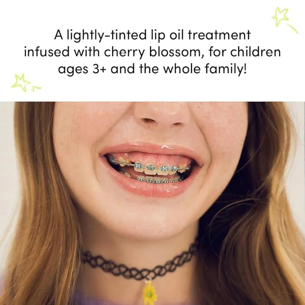 Evereden Kids Tinted Lip Gloss: Sheer Red - Non Toxic, Vegan Clean Makeup for Kids - Soothing & Hydrating Lip Gloss with C...