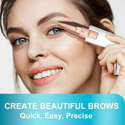 Eyebrow Trimmer, Facial Hair Removal for Women, 2 in 1 Rechargeable Eyebrow Razor & Painless Hair Remover Kit, Hair Remova...