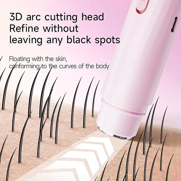 New Electric Bikini Trimmers for Women, Travel Razors, Glowhave Double Headed Shaver, Body Hair Trimmer, Rechargeable Pain...