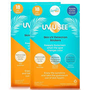 UV Stickers for Sunscreen Reapplication to