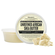 Raw Unrefined African Shea Butter, Natural Body Butter, Soft & Smooth Daily Moisturizer For Face & Body Ivory 8oz (Pack of...