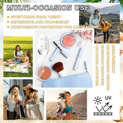Hydrating Face Sunscreen,Tinted Moisturizer with SPF50 PA+,Lightweight Facial Sunscreen Long Lasting Sunblock,Soft Cream T...