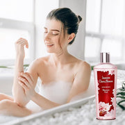 Japanese Cherry Blossom Shower Gel and Body Cream Set - Nourishing and Moisturizing Daily Skincare - 8 fl.oz / 236mL Each,...
