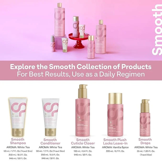 Colorproof Smooth Shampoo 1.7 Fl. Oz. Smoothing Travel Size Anti-Frizz Shampoo with with a Frizz-Fighting, Gentle, Cleansi...
