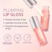 goPure Lip Plumper – Plumping lip gloss formula with Hyaluronic Acid & Peptides, moisturizing, volumizing, smooths the loo...
