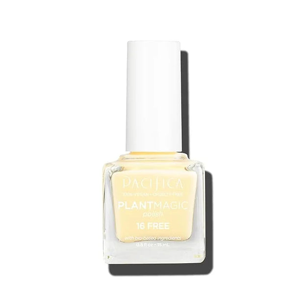 Pacifica Natural Nail Polish– Plant Magic Yellow Nail Polish - Plant Based, Non-Toxic & Clinically Tested - Lasting Colors...