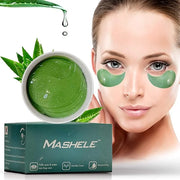 Korean 60pcs Aloe Vera Collagen Under Eye Gel Patches Mask, Treatment for Puffy Eyes, Dark Circles, Anti Wrinkle Pads, Moi...