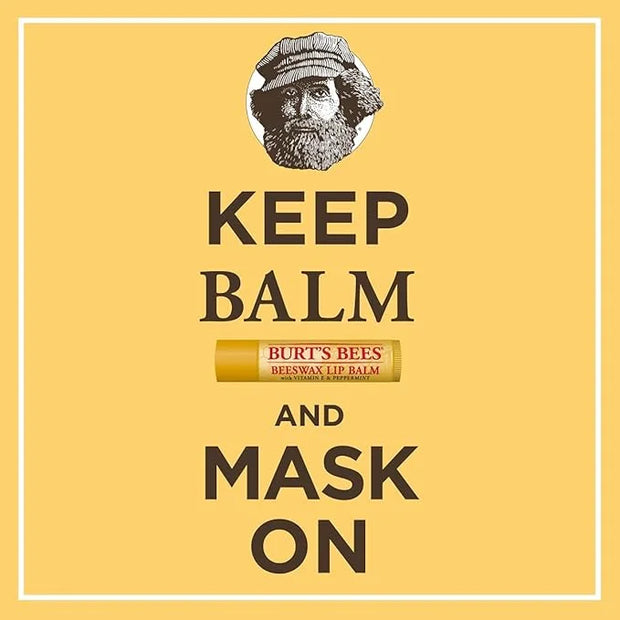 Burt's Bees Lip Balm - Mango, Lip Moisturizer With Responsibly Sourced Beeswax, Tint-Free, Natural Origin Conditioning Tre...