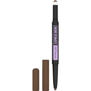 Maybelline Express Brow 2-In-1 Pencil and Powder Eyebrow Makeup, Medium Brown, 1 Count - Product Image