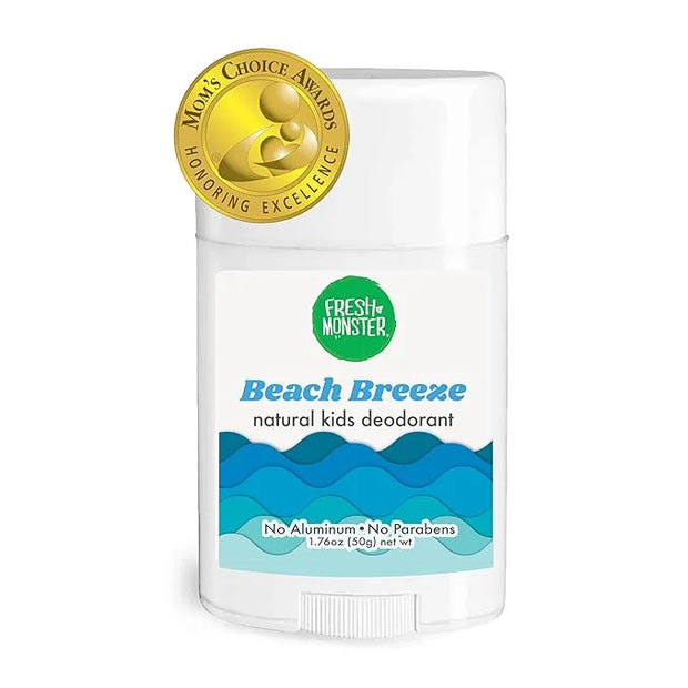Fresh Monster Natural Deodorant for Kids and Teens I Aluminum-Free, Paraben-Free and Hypoallergenic I Dermatologist Tested...