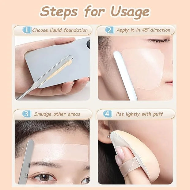 Korean Makeup Spatula, Picasso Makeup Spatula Korean, Foundation