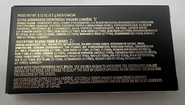 MAC M.A.C Sculpt & Glow Duo Highlight & Contour Palette (0.12 oz/3.5g), gold - Product Image