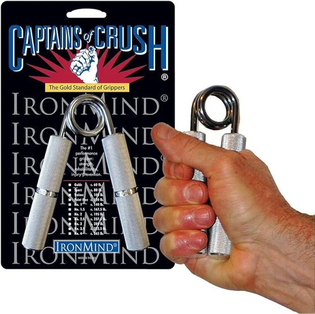 IronMind Two-Way Captains of Crush Grip Strengthener Set: (100 lb.) - Product Image