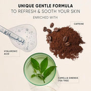 CÉLOR Under Eye Patches Premium - Golden Under Eye Mask Enriched with Hyaluronic Acid, Caffeine, Tea Tree & Collagen, unde...