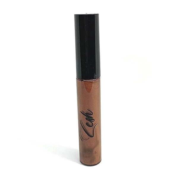 Zesh Cocoa Shine Lip Gloss - Enriched with antioxidant vitamin E and natural vanillin extract, 7g, Made in Canada - Produc...