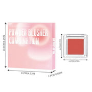 Blush for Cheeks Professional Makeup Palette, Comes with 4 Separate Powder Palette,Blendable and Fade-Resistant for Eyes,L...