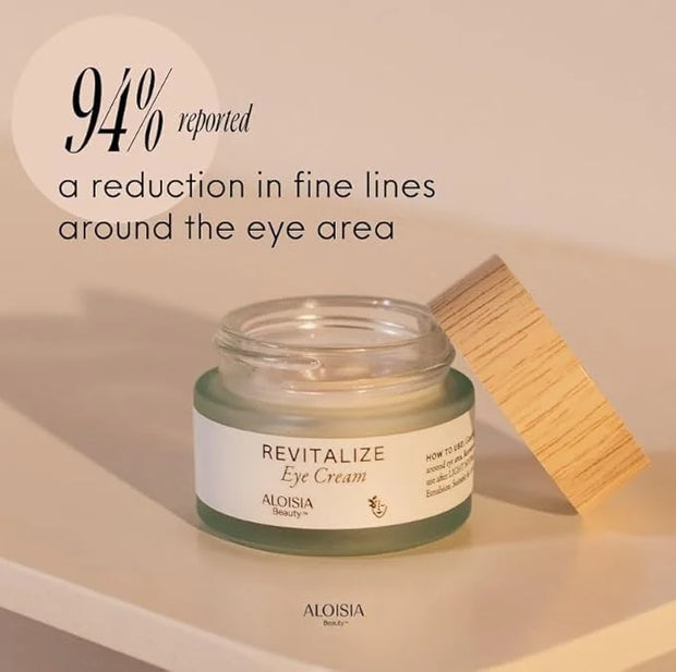 REVITALIZE Eye Cream - Intensive Hydrating Treatment for Youthful Eyes, Brightening Eye Cream helps Reduce Dark Circles an...