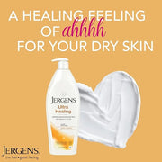 Jergens Ultra Healing Dry Skin Lotion, Hand and Body Moisturizer for Quick Absorption into Extra Dry Skin with Hydralucenc...