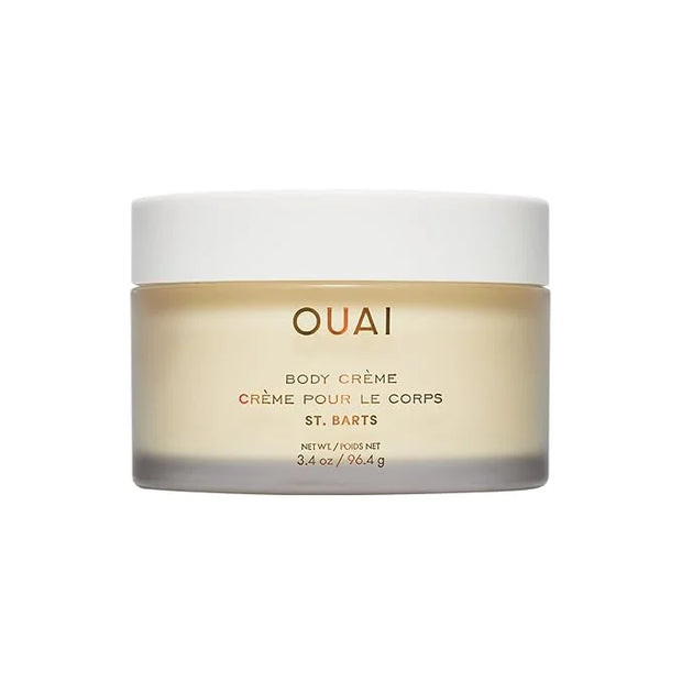 OUAI Body Creme, St. Barts Travel Size - Hydrating Whipped Body Cream with Cupuaçu Butter, Coconut Oil & Squalane - Soften...