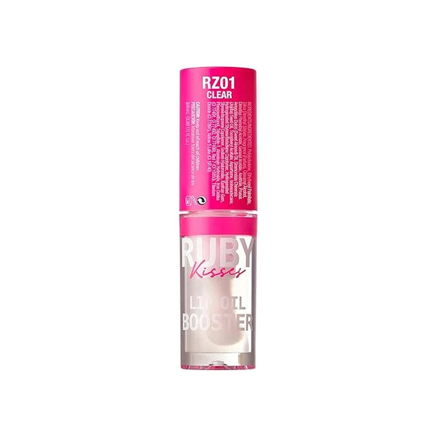 Ruby Kisses Lip Oil Booster, Hydrating Lip Gloss with Nourishing Natural Oil Blend, Jumbo Wand for Easy Application, Non-S...