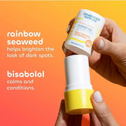 Seaweed Bath Co. Refresh & Protect Hydrating Serum Stick SPF 50 Zinc Oxide Face Sunscreen, 0.8 Oz., Lightweight Facial Sun...