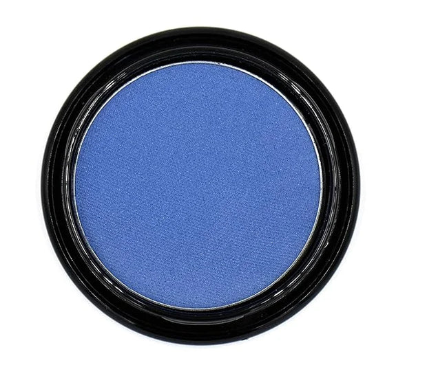 Navy Blue Dark Blue Matte Opaque Pressed Powder Single Vegan Eyeshadow; Talc, Paraben & Cruelty Free - Product Image