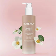 Cremo White Jasmine Amber Skin Moisturizing Body Wash for Women, Notes of White Jasmine, Red Currant, and Sweet Amber, 16 ...