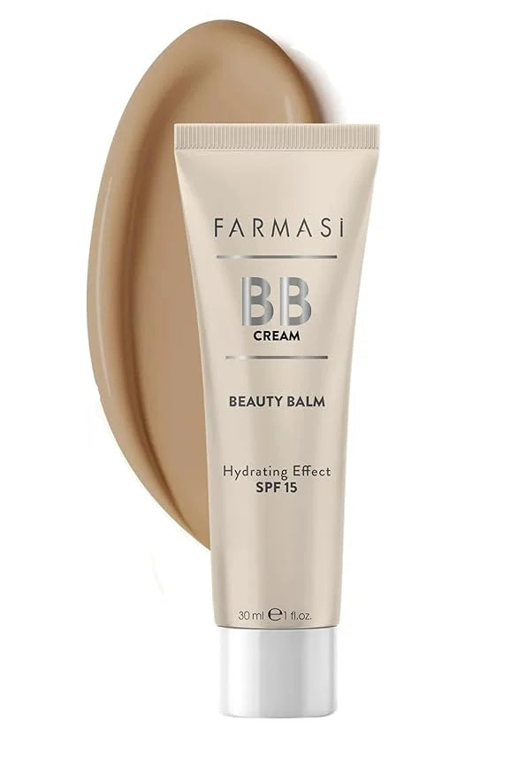FARMASi Make Up BB Cream Beauty Balm, Full-Coverage Foundation, Concealer, Moisturizer BB Cream for All Skin Types, 1 fl. ...