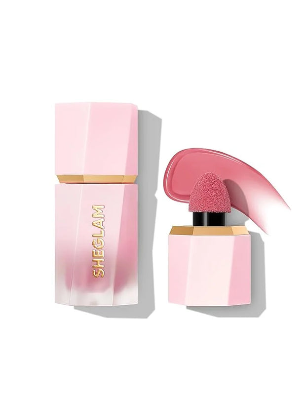 SHEGLAM Color Bloom Liquid Blush Makeup for Cheeks Matte Finish - Love Cake - Product Image