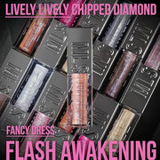 Mirror Glitter Lipstick, Sparkling Shimmer High Pigment Waterproof Long Lasting Lip Gloss, Shimmer Moisturizer Lip Gloss, ...