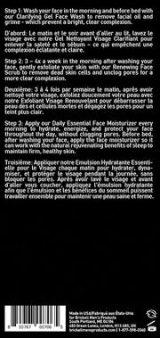 Brickell Men's Products Daily Advanced Face Care Routine I, Gel Facial Cleanser Wash, Face Scrub, Face Moisturizer Lotion,...