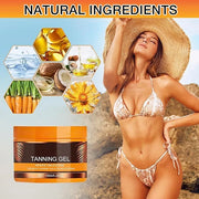 Luxury Intensive Tanning Gel,Brown Intensive Tanning Luxe Gel,Natural Tanning Accelerator Cream, Beauty Brown Tanning Gel ...