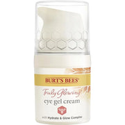 Burt's Bees Truly Glowing Eye Gel Cream Unisex 0.5 oz, White - Product Image