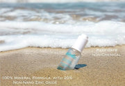 Natural Mineral & Invisible Moisturizing Sunscreen Serum with SPF 50 Lightweight Non-Greasy Zero Skin Burden Sunblock with...
