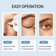Advanced Lash Serum for Eyelash Growth: Eyelash Enhancing Serum to Grow Longer Fuller and Thicker Looking Eyelashes - Vega...