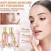7-In-1 Anti-Aging Skin Care Set For Women Skincare Set Gift Set Birthday Gift Mother's Day Gift Valentine's Day Gift - Pro...
