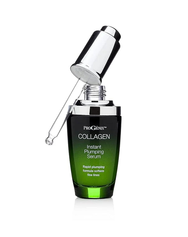 Collagen Face Serum Skin Care Moisturizer Booster. Instant Plumping Serum With Hyaluronic Acid To Plump Fine Lines. 1 Fl O...