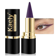 Kaely Dark Purple Gel Eyeliner Pencil,Waterproof Smudge Proof Eye Liner Pen,Cat Eye Goth Halloween Makeup,Eye Black Face P...