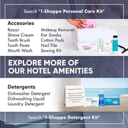 Eco Botanics Soaps & Toiletries Bulk Set | 1-Shoppe Amenities Kit for Hotels & Vacation Rentals | 0.85 oz Shampoo & Condit...