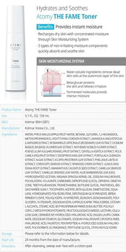 The Fame Skin Care System 1 SET including 5 kinds of skincare - Lotion, Toner, Essence, Eye Cream, Nutrition Cream | Korea...